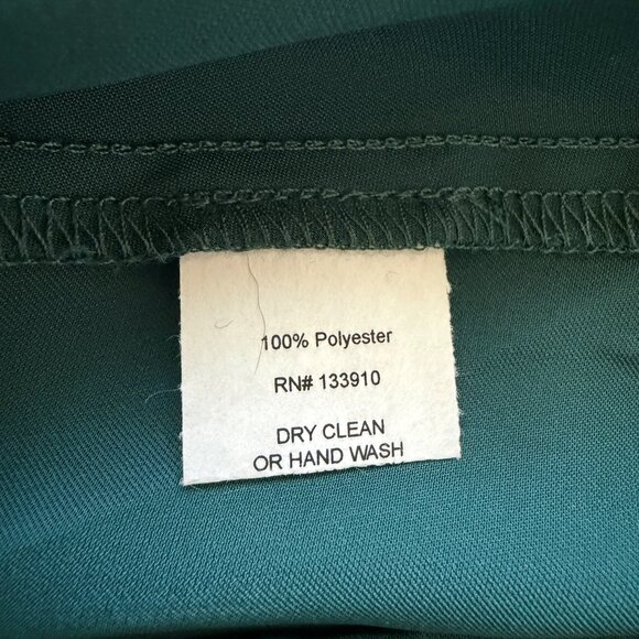 Show me Your Mumu Brittany Satin Maxi Dress Womens Size L Dark Emerald Holiday - Picture 7 of 9